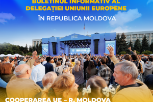 Buletinul Informativ al Delegației Uniunii Europene în Republica Moldova. Aprilie - Iunie