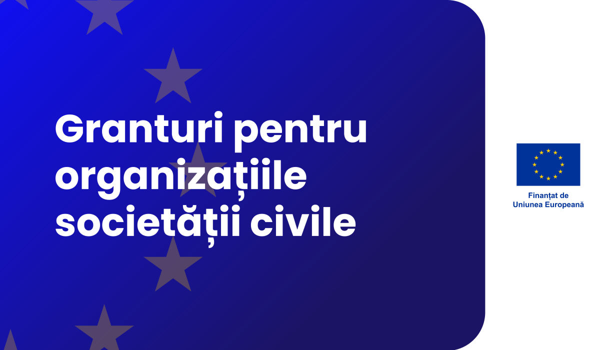 UE anunță concurs de proiecte pentru societatea civilă și organizațiile media