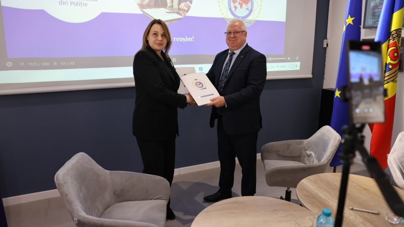 at the end of last week, we were pleased to host the signing event of the Memorandum of Cooperation between the Association of Women in Police and the International Police Association (IPA Moldova) at Europe Café.