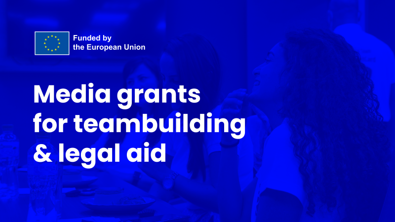 Call for Applications: Small Grants for Team Building and Legal Aid for Independent Media in Moldova