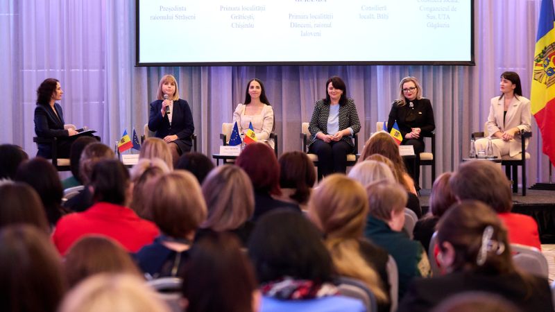 Peste 150 de femei lidere din întreaga țară au participat vineri, 26 ianuarie, la evenimentul de networking dedicat absolventelor Academiei de Liderism „Femeile pentru buna guvernare”, realizată de Fundația „Friedrich Ebert” Moldova și AO „Institutum Virtutes Civilis”, cu suportul financiar al Uniunii Europene și Fundației „Friedrich Ebert”.