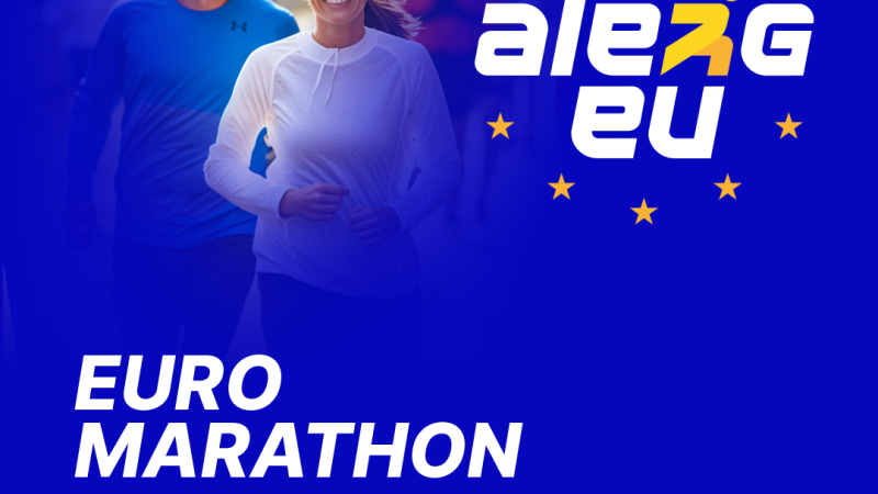 Viitorul european începe cu tine. Vino la Euro Marathon 2024