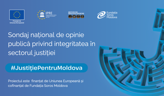 Sondaj național de opinie publică privind integritatea în sectorul justiției