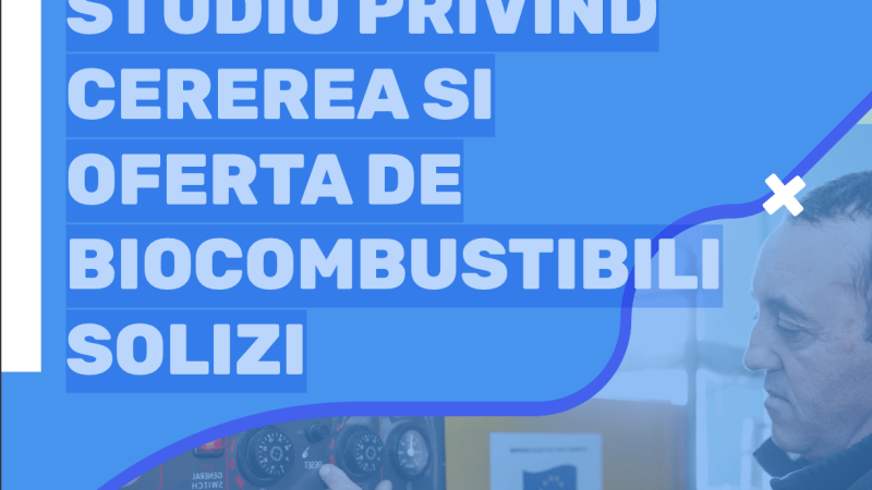 Studiu privind cererea și oferta de biocombustibili solizi