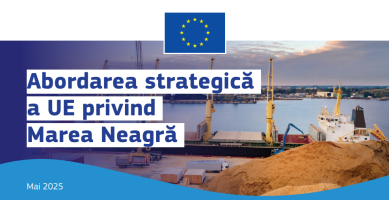 Astăzi, UE prezintă o nouă strategie pentru o regiune stabilă și sigură a Mării Negre. Această strategie urmărește să stimuleze conexiunile și creșterea economică, prin conectarea Europei cu Caucazul de Sud, Asia Centrală și dincolo de acestea.