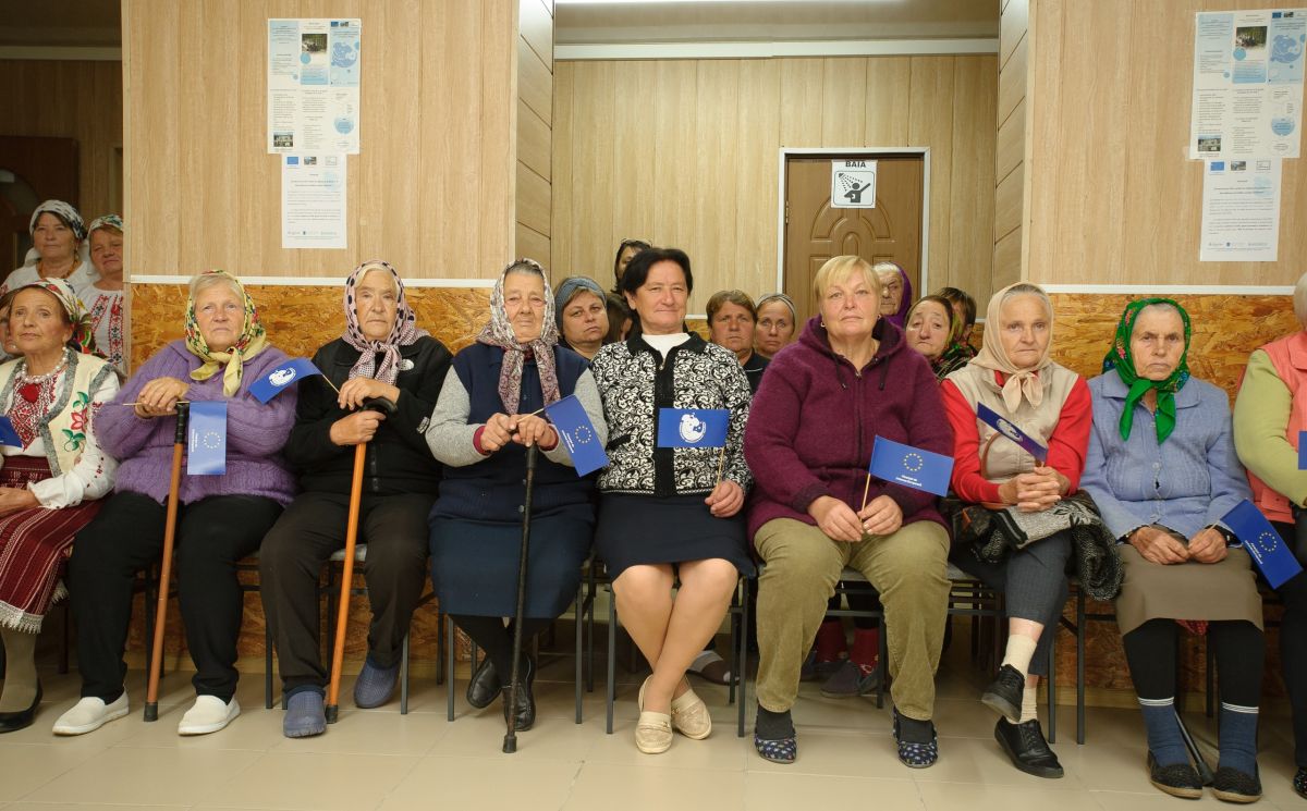 A social laundry service was opened in the village of Corpaci (Edineț) with the EU support