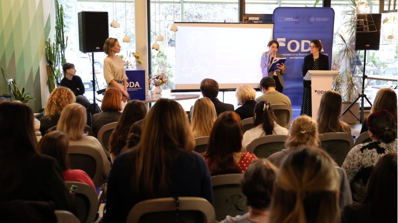 Более 60 женщин-предпринимателей из Республики Молдова приняли участие в мероприятии, посвященном Международному дню женского предпринимательства, проведенном Организацией по развитию предпринимательства (ODA) совместно с Министерством экономического развития и цифровизации и партнерами по развитию.