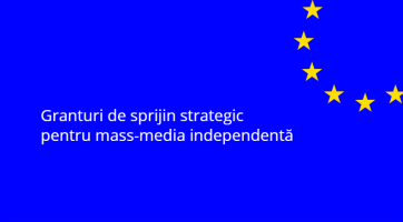 Proiectul „Susținem mass-media independentă și publicarea conținutului de calitate în Moldova (SMIR)” anunță apelul de granturi de sprijin strategic pentru sectorul media în vederea dezvoltării capacităților organizaționale.