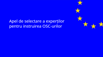 Institutul pentru Politici și Reforme Europene (IPRE) lansează un apel de selectare a patru experți pentru a sprijini consolidarea capacităților, dezvoltarea setului de instrumente și mentoratul organizațiilor societății civile (OSC) în domeniul reformei afacerilor interne și aderării la UE (Capitolul 24), în cadrul proiectului „Consolidarea organizațiilor societății civile din Republica Moldova pentru a avansa reformele afacerilor interne și integrarea în UE prin implicarea Ministerului Afacerilor Interne”, finanțat de Comisia Europeană și OIM Moldova.