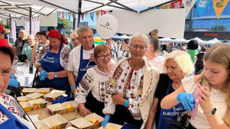 The EU Team, Alongside Strategic Partners, Participated in the Bunica & Bunelul Fest in Bălți