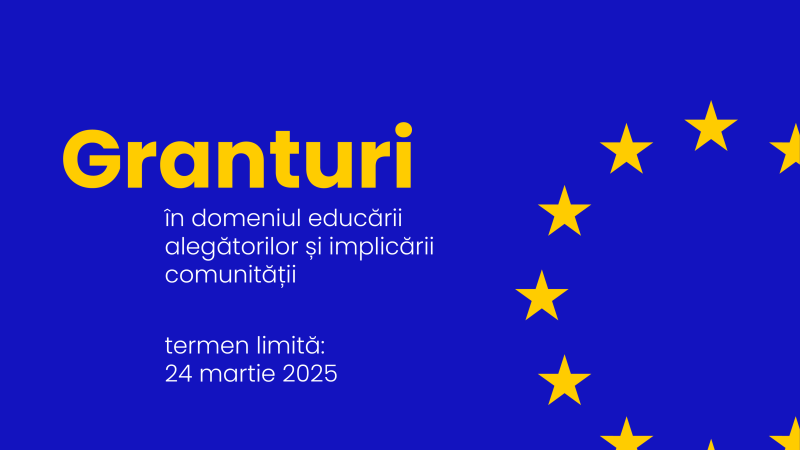 Scopul apelului este de a spori conștientizarea publicului, educarea alegătorilor și implicarea civică a comunității. Apelul va spori capacitatea actorilor civici din Republica Moldova pentru a promova alegeri libere și corecte.