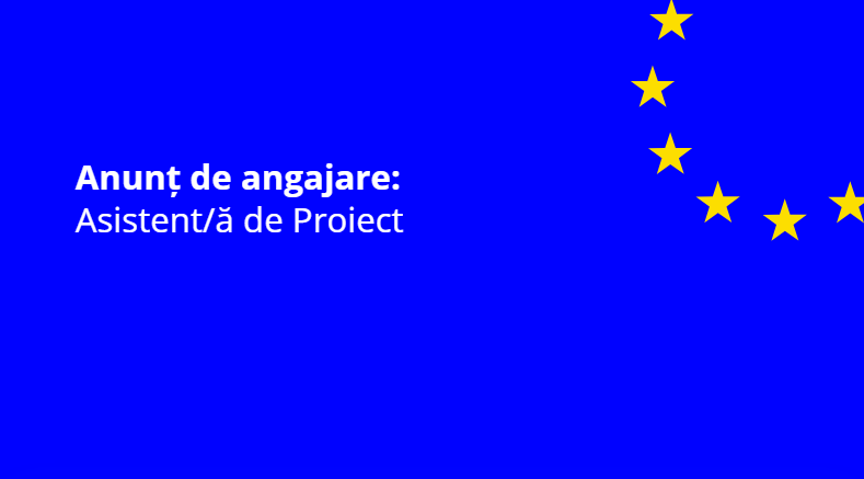 Proiectul finanțat de UE, „Moldova este Europa – Sprijin pentru integrarea în UE”, este în căutarea unei persoane calificate pentru functia de asistent/ă de proiect.