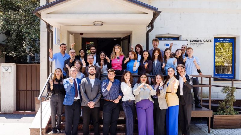 For two days at the beginning of June, our space came alive in a truly special way. Europe Café became the heart of the Youth Policy Dialogue, transforming into a vibrant hub of creativity, fresh ideas, and young voices.