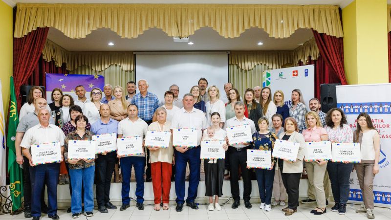 12 comunități de pe ambele maluri ale Nistrului vor beneficia de susținere din partea UE și PNUD pentru inițiative de dezvoltare locală