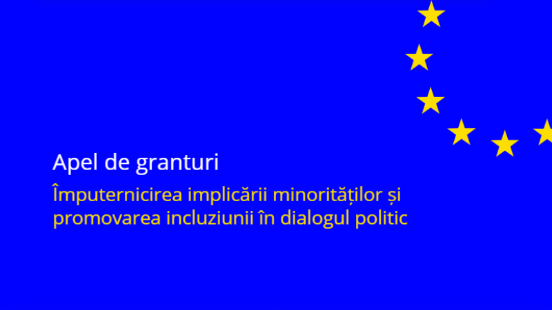 Proiectul va promova procese incluzive și participative pentru a îmbunătăți participarea publică, în special prin promovarea implicării grupurilor subreprezentate și a femeilor din Republica Moldova. Înregistrarea în concursul de propuneri este deschisă până pe 22 decembrie 2025.