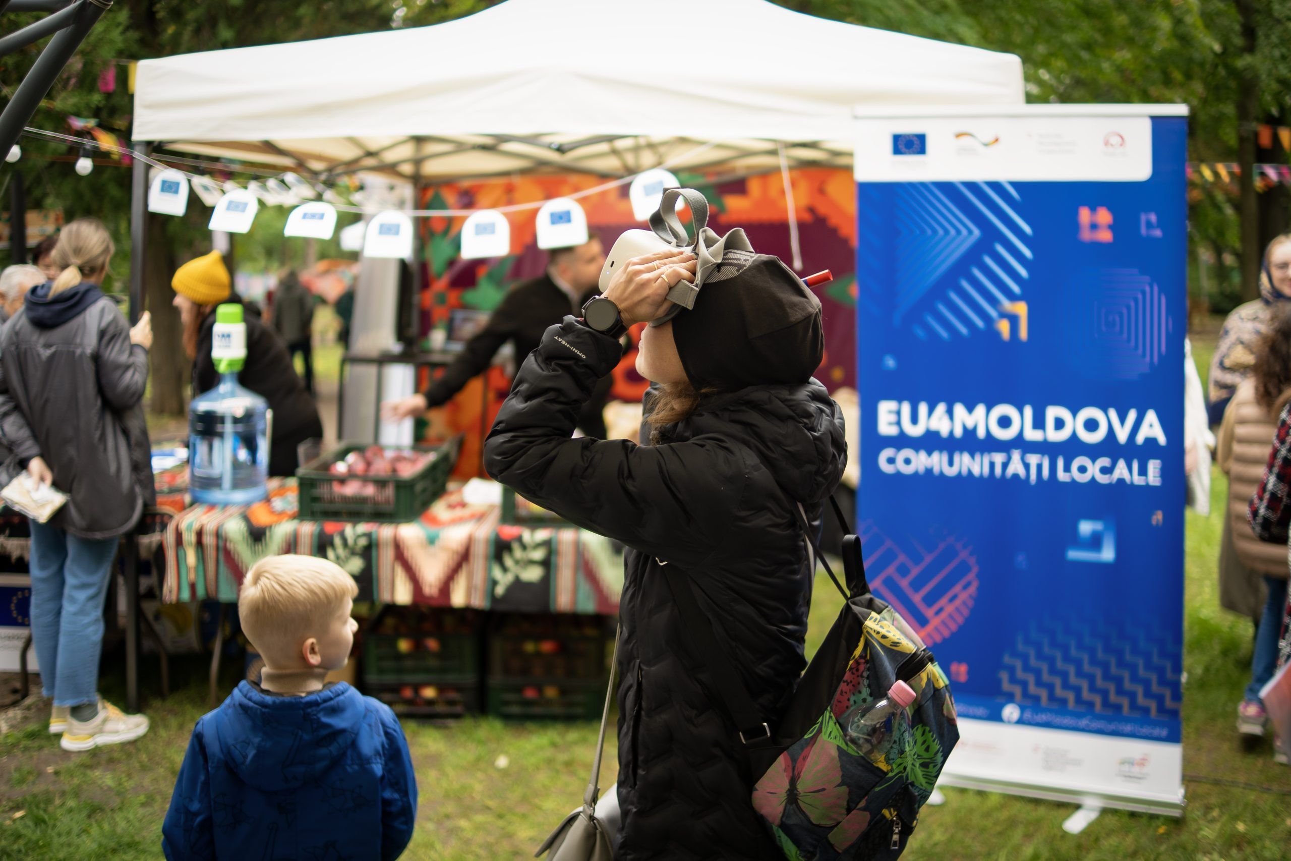 The EU supported local producers at Yard Sale