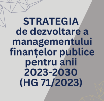STRATEGIA de dezvoltare a managementului finanțelor publice pentru anii 2023-2030