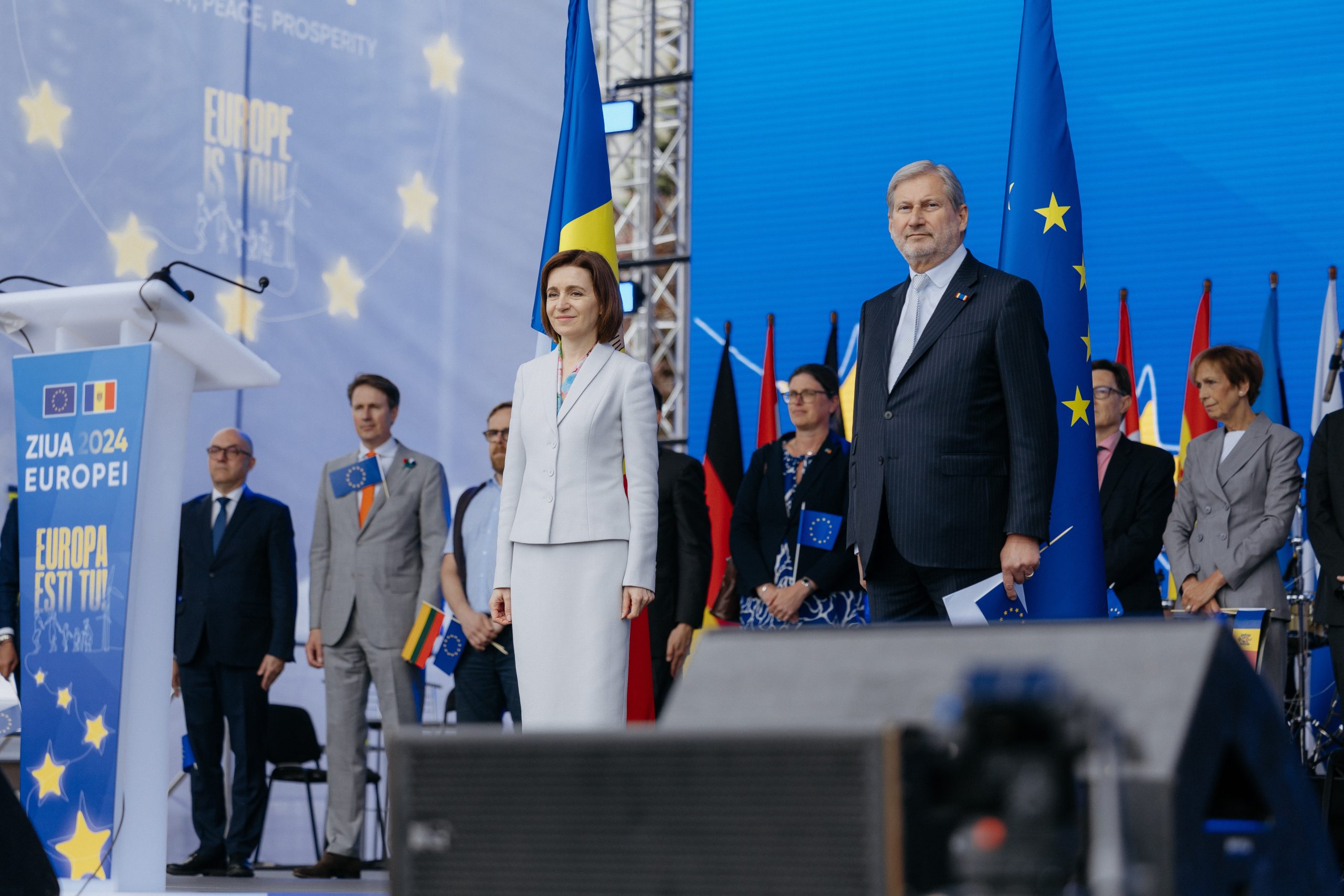 Comisarul European Johannes Hahn a sărbătorit Ziua Europei la Chișinău