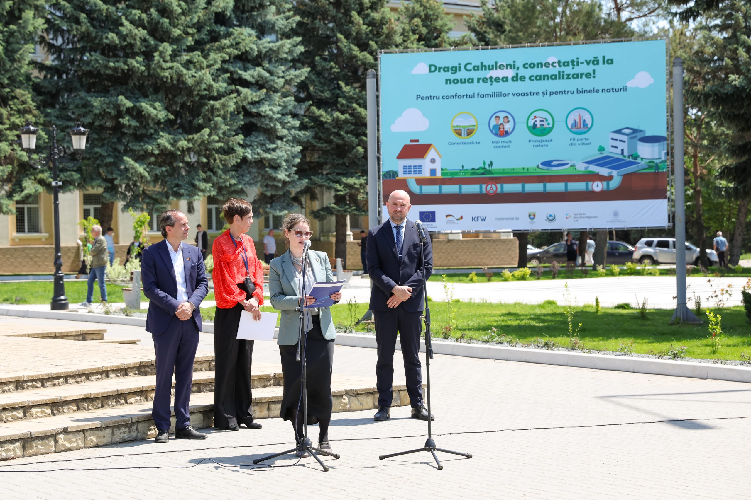 Germany and the European Union cooperate in enhancing water supply and sanitation for 40.000 citizens in the Cahul region with a more than € 54 million grant.