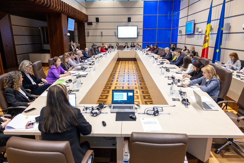 As part of the ongoing European Union Twinning Programme titled “Strengthening the capacities of the Moldovan Parliament and its role in the EU Accession Process,” a high-level workshop was held today in Europe Hall of the Parliament of the Republic of Moldova, focusing on improving parliamentary rules and procedures in line with European best practices.