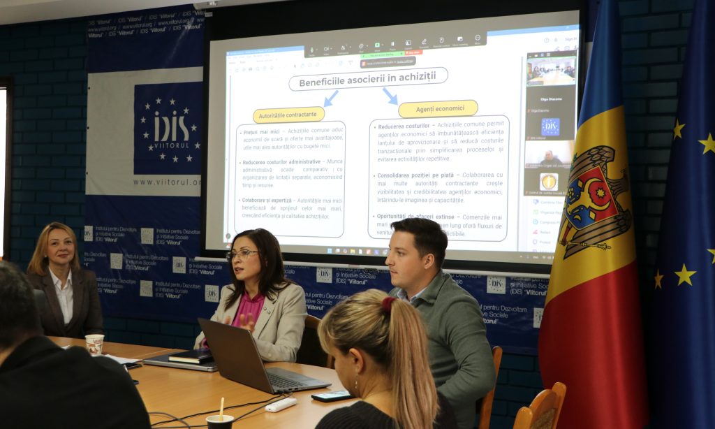 Institutul pentru Dezvoltare și Inițiative Sociale „Viitorul” (IDIS), cu sprijinul financiar al Uniunii Europene (UE), a început implementarea proiectului „Sprijinirea reformei achizițiilor publice din Moldova în contextul aderării la UE”, care se va desfășura în perioada septembrie 2025 – septembrie 2026.