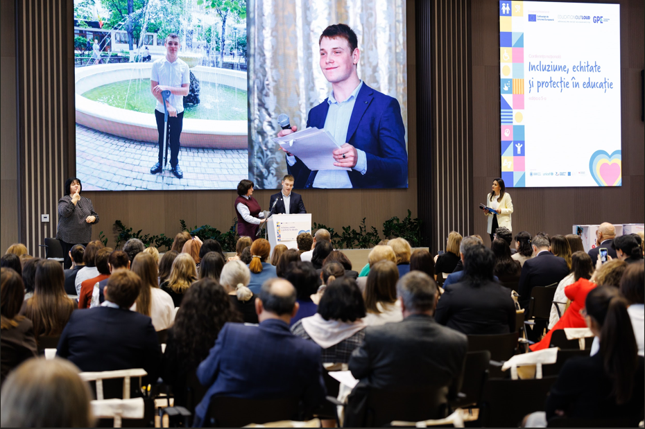 More than 225 participants, including inclusion specialists, teachers and school managers, experts, children, parents, and representatives of central and local public authorities gathered today at the 5th edition of the National Conference “Inclusion, Equity and Protection in Education”.