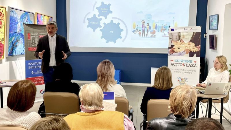 Pe 15 mai, la Europe Café a avut loc cea de 6-a și ultima sesiune tematică din Academia Bugetară pe tema „Parteneriatele comunitare în dezvoltarea locală”, organizată de Institutul pentru Inițiative Rurale (Institute for Rural Initiatives).