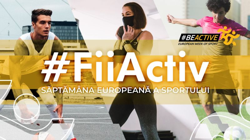 #FiiActiv. Săptămâna Europeană a Sportului