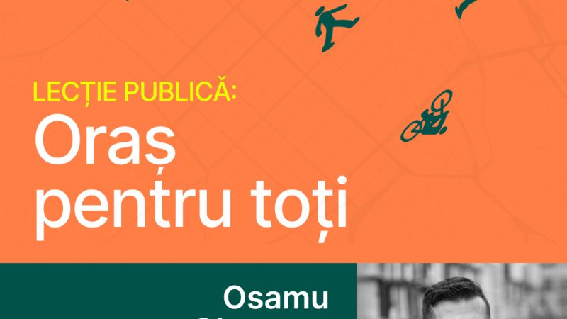 Lecție deschisă despre urbanism cu arhitectul Osamu Okamura