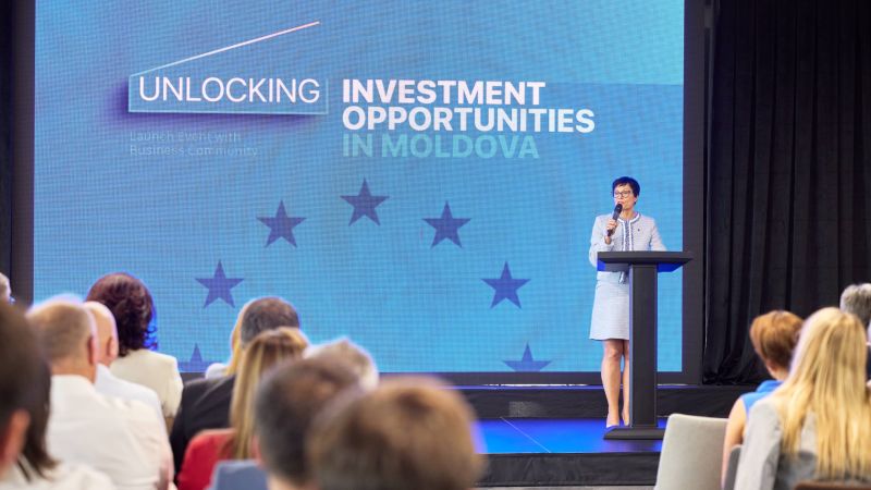 The Republic of Moldova is opening its doors wide to strategic investments. The European Commission, in partnership with the Government of the Republic of Moldova, today announced to the domestic and international business community new opportunities and tools to support investments in the local market.