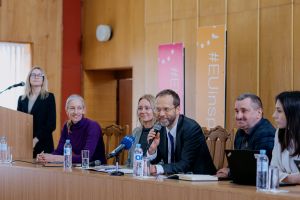 Am avut sala plină la Dondușeni, la o nouă ediție EU Talks - de data aceasta, în nordul Moldovei. Peste 100 de locuitori ai orașului Dondușeni și regiune au venit să discute cu echipa Delegației UE despre viitorul european al Moldovei.
