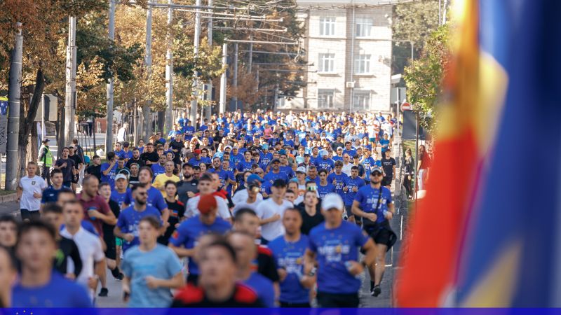 Euro Marathon 2024. O zi de unitate europeană în inima Chișinăului