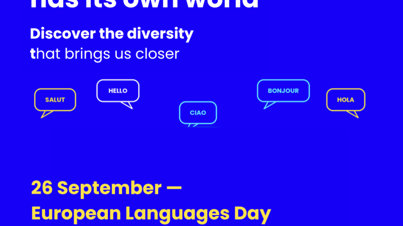 Every year on 26 September, Europe celebrates linguistic diversity and the courage it takes to say your first words in a new language. The European Day Languages Day reminds us that languages are not just tools for communication — they are also different ways of understanding the world.