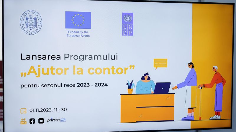 С 1 ноября бытовые потребители смогут зарегистрироваться в программе «Ajutor la contor», чтобы получить компенсацию по счетам за природный газ, тепло, электроэнергию и твердое топливо.