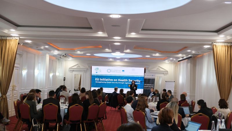 A three-day training workshop on public health epidemic intelligence and rapid risk assessment (EI/RRA), organised by the European Centre for Disease Prevention and Control (ECDC) under the EU Initiative on Health Security, concluded today in Chișinău, Moldova.