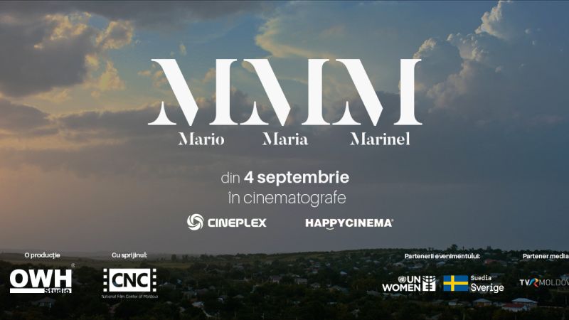 4 сентября 2025 года в зале Cineplex Лотяну состоялась премьера фильма «Марио, Мария, Маринел» — работы студии OWH, снятой режиссеркой Виолетой Горгоc. Показ продолжается в сетях кинотеатров Cineplex и Happy Cinema до 27 сентября.
