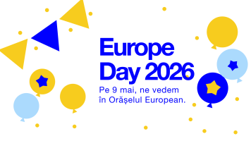 Hai să sărbătorim Ziua Europei împreună! Pe 9 mai 2026, transformăm Piața Marii Adunări Naționale (PMAN) într-un veritabil hub european. Echipa noastră, Europe Café, te așteaptă cu drag în cel mai interactiv cort.