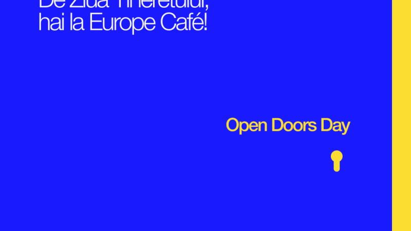 Have plans for 12 August? If you're curious, full of ideas, or simply looking to spend a summer day with other young people, discover EU initiatives, and learn more about opportunities available to youth, we'd love to welcome you to Europe Café!